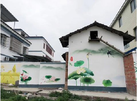 桃园室外墙绘-从选材到保养。
