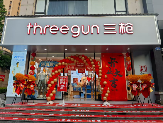 桃园三枪连锁店装修