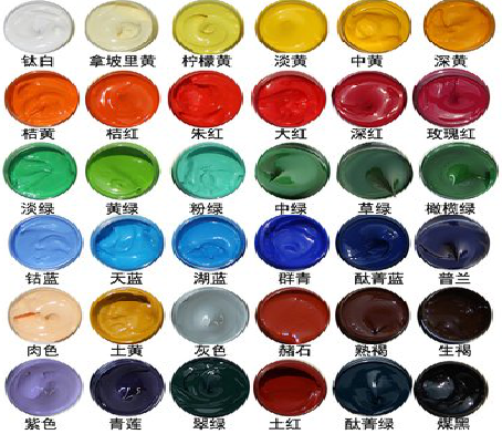 桃园墙绘颜色的选择有讲究。