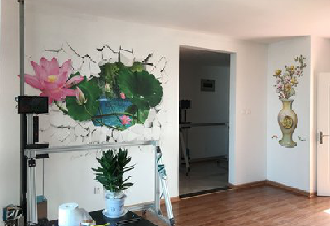 桃园墙体彩绘相比墙纸的优势。